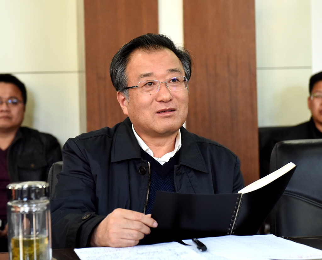 党委书记崔智林讲话